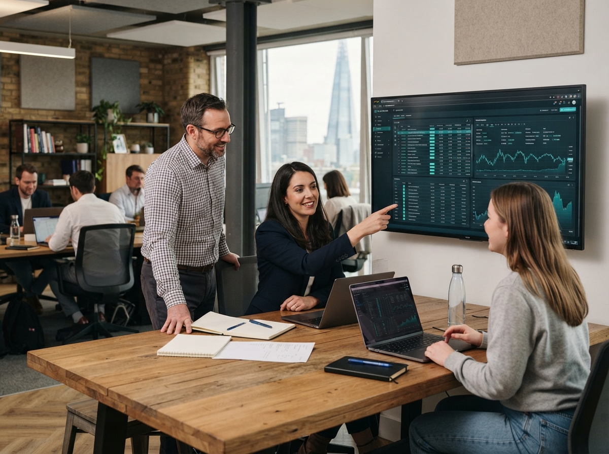 Bright Fundale platform overview used for asynchronous portfolio review